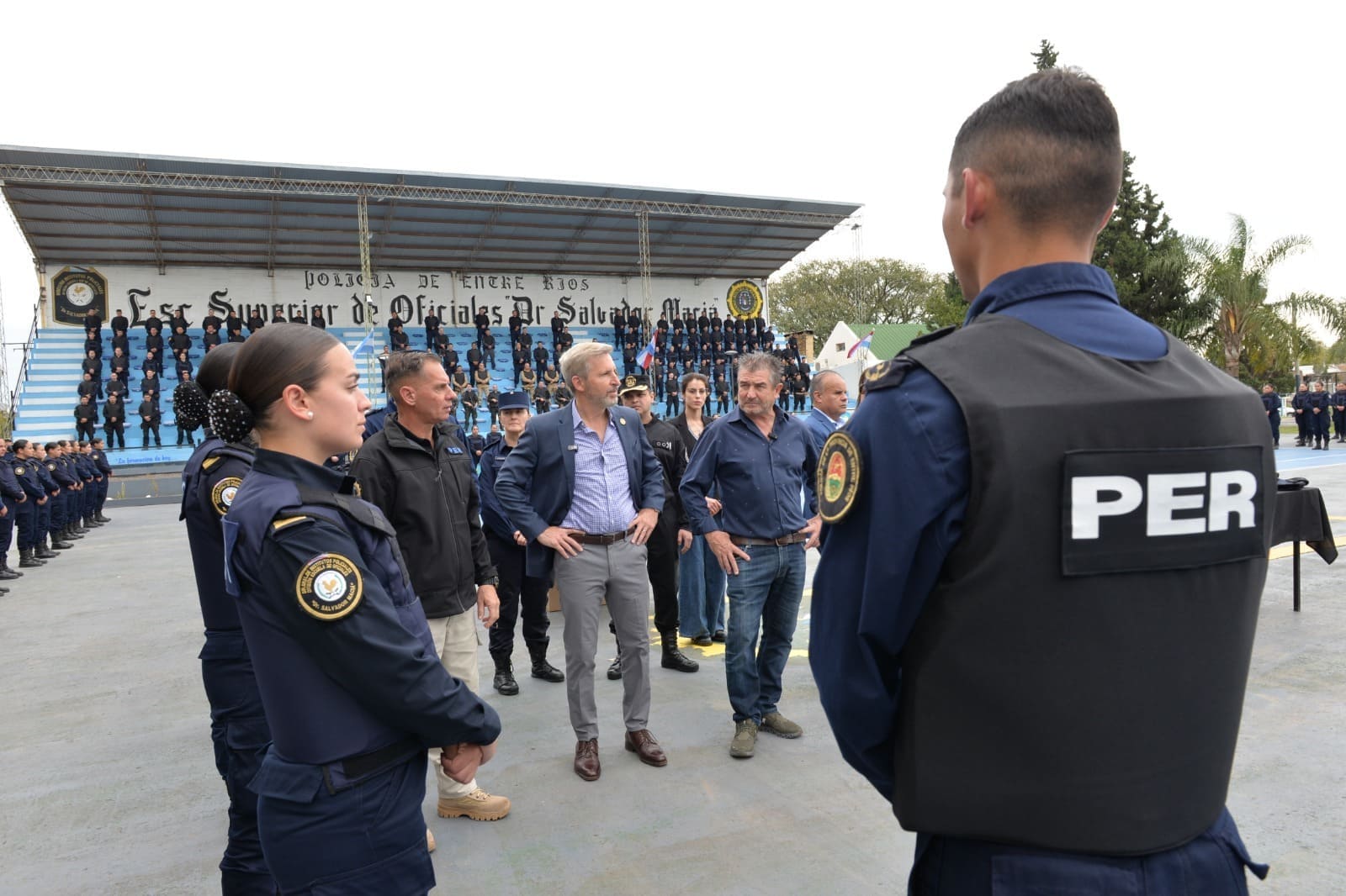 Imagen principal: Presentación de nuevo equipamiento para las fuerzas de seguridad de Entre Ríos