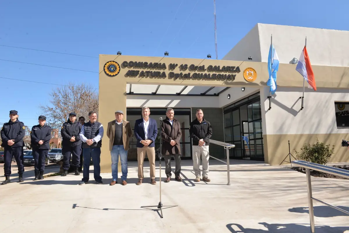 INAUGURACIÓN DE LA NUEVA COMISARÍA DE GENERAL GALARZA