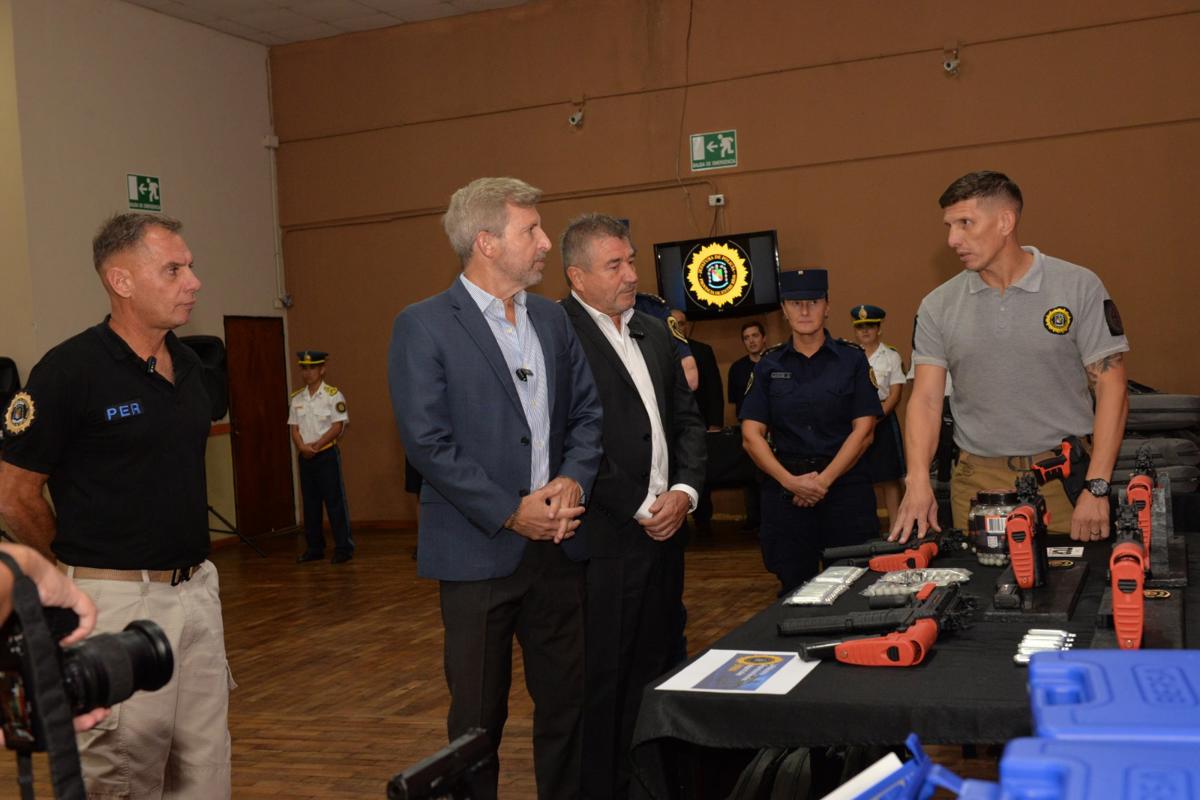 La Policía de Entre Ríos presentó nuevo equipamiento