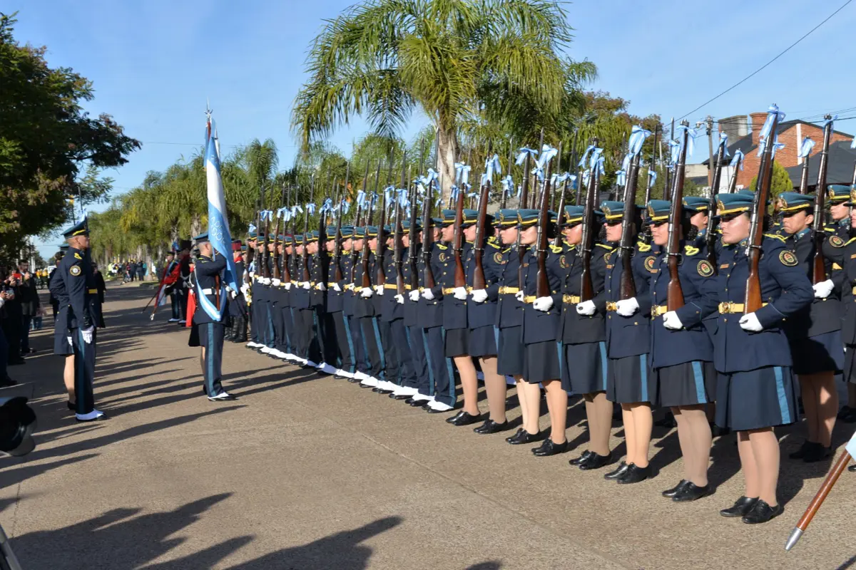 Jura de Fidelidad a la Bandera de los futuros Oficiales y Agentes de la Policía de Entre Ríos